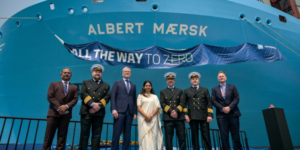 Maersk спускает на воду метанолоход Albert Maersk