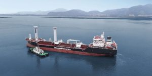 Первый ветроходный танкер Union Maritime Buran вышел в рейс