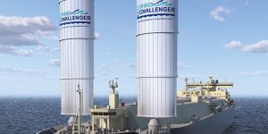 MOL оснастит новый СПГ-танкер телескопическими парусами Wind Challenger