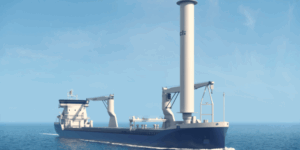 Новый сухогруз для CLI AG: метанол, роторный парус и краны Liebherr