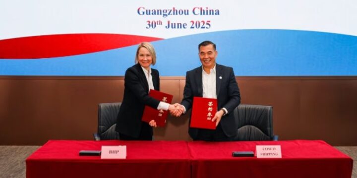 Морская революция: гиганты BHP и COSCO заказали суда на аммиачном топливе
