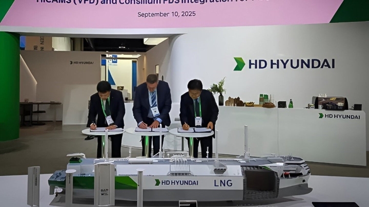 Hyundai и Consilium испытают ИИ для обнаружения пожаров на судах